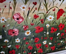 floral oil painting