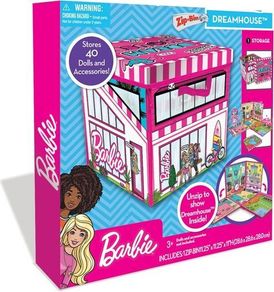 New: Barbie Dreamhouse zipbin storage/playhouse