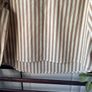 blouse Bnwt beige striped feminine frilled shoulder top size 38 Image 7
