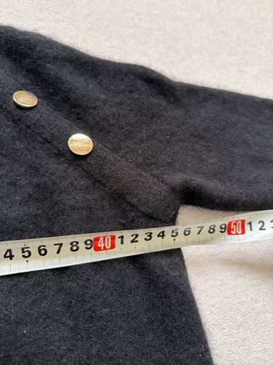 From Future black cashmere jumper size M