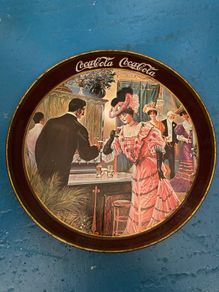 Coca Cola Metal Tray