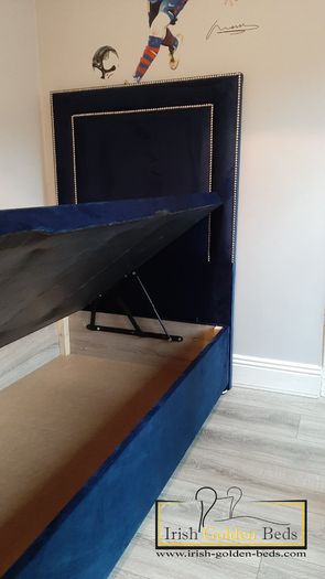 ottoman lift up bed frame and headboard