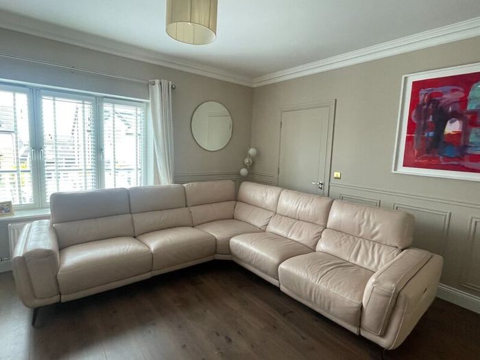 Leather L Shape Couch