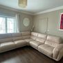Leather L Shape Couch Image 2
