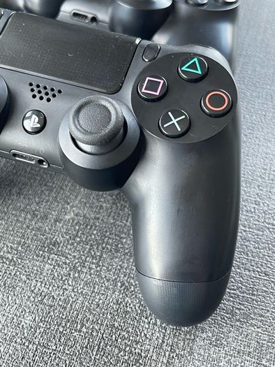 PS4 Controller - DualShock 4 V1 Upgraded with TMR HallEffect Joysticks K-Silver J13 PRO+