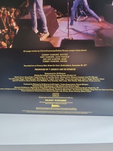 Ramones Its Alive 2 RSD limited edition numbered 2 vinyl