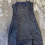 Sparkly navy blue mini dress, Size S Image 2