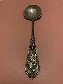 1804 Russia Czar Alexander 1 Coin Spoon