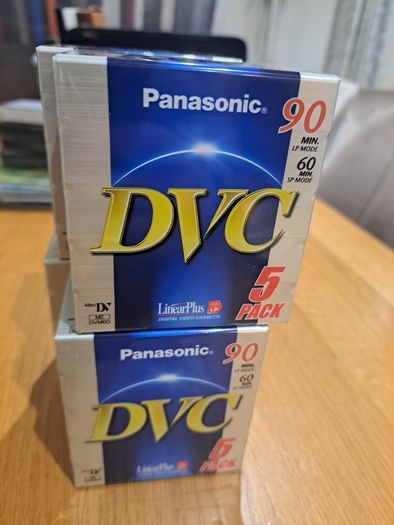 Panasonic Mini DV DVC DVM60 unopened 4x 5 pack so 20 units.