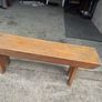 Antique Wooden Bench Image 2