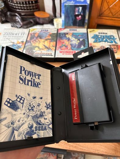 Sega Master System console and games Sonic