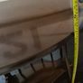 Vintage Oval Coffee Table with Lower Magazine Shelf Image 7