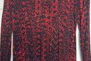 Beautiful animal print dress, Warehouse, size 14