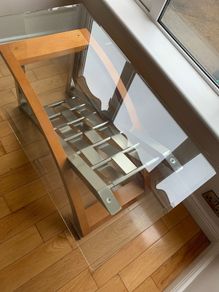 Glass coffee table