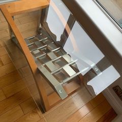 Glass coffee table