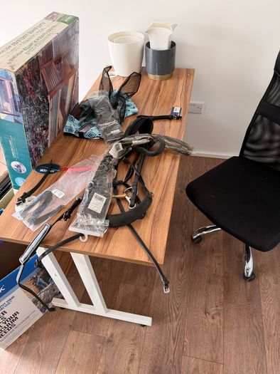 Office Desk & Chair Set - Excellent Condition