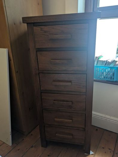 Tall boy 6 drawers