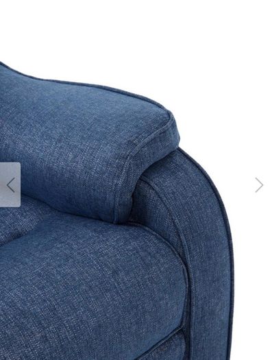 Parkerknoll Boston Electric Recliner Chair Fabric Navy