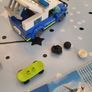 Lego firetruck and police cars Image 8