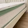King Size Bed Frame + Novilla Memory Foam Pocket Sprung Mattress & Cover Image 5