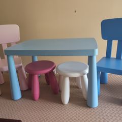 Kids Table, Chairs & Stools