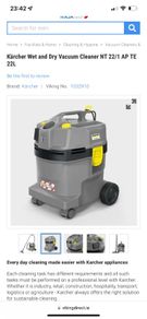 vaccum wet and dry karcher
