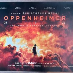 Oppenheimer - Uk Quad Rolled Poster