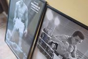 Ali framed poster