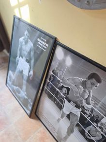 Ali framed poster