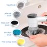 Brand New Electric cleaning brush, electric cleaning brush bathroom with LED power display, Image 4