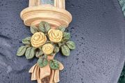 Stunning Vintage Mirror/Floral Item