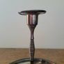 Vintage irish pewter chamberstick candleholder Image 3