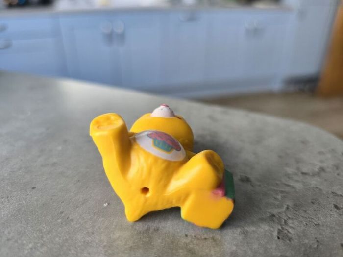 Birthday Carebear Mini Figure 1983-1984 Kenner A.G.C.