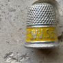 Antique wooden egg and thimble Image 5