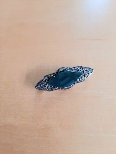 Marcasite brooch