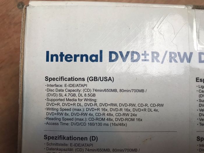 EMPREX Internal DVD Drive