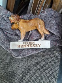 vintage hennessy ad dog