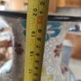 Vintage 20 inches tall hand painted Oriental Asian Large Pottery Vase Image 3