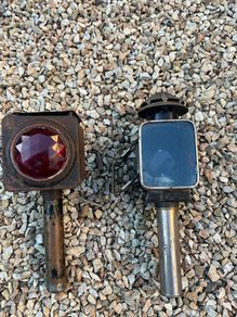 Antique Bicycle Candle Lamps