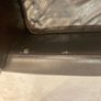 Brown Leather IKEA Armchair. Image 3