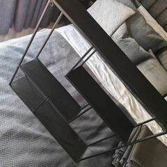 Metal industrial bookshelf 60x60