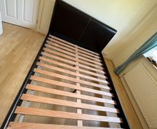 King Sleigh Bed Base & Lockers