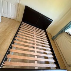 King Sleigh Bed Base & Lockers