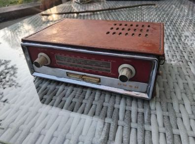 vintage car radio