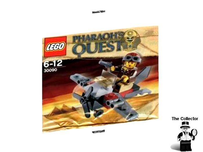 LEGO 30090 Pharaoh's Quest Desert Glider with Minifigure Plane Pilot NEW & SEALED