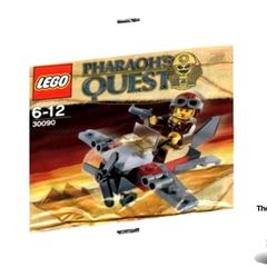 LEGO 30090 Pharaoh's Quest Desert Glider with Minifigure Plane Pilot NEW & SEALED