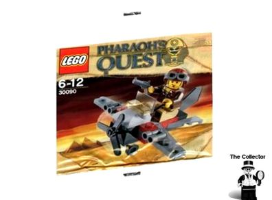 LEGO 30090 Pharaoh's Quest Desert Glider with Minifigure Plane Pilot NEW & SEALED