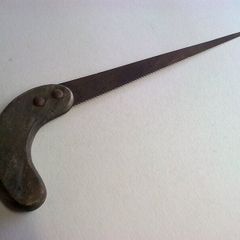 Unusual old saw