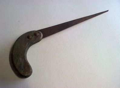 Unusual old saw