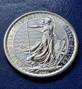 1 Oz .999 Silver 2023 Britannia coin
